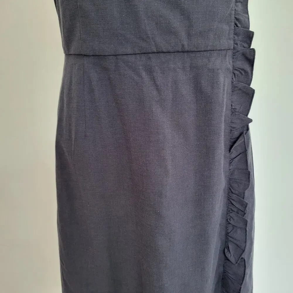 NWT ModCloth Summer Dress Ruffle Strap Apron Wedding Guest Date Night Women 10